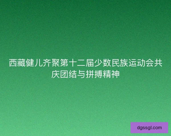 西藏健儿齐聚第十二届少数民族运动会共庆团结与拼搏精神 西藏健儿齐聚第十二届少数民族运动会共庆团结与拼搏精神